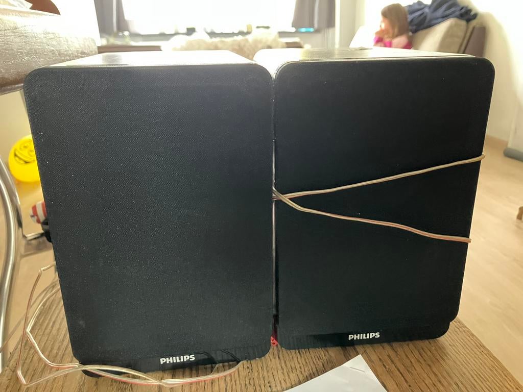 Luidsprekers philips, Audio, Tv en Foto, Luidsprekerboxen, Ophalen, Zo goed als nieuw, Philips