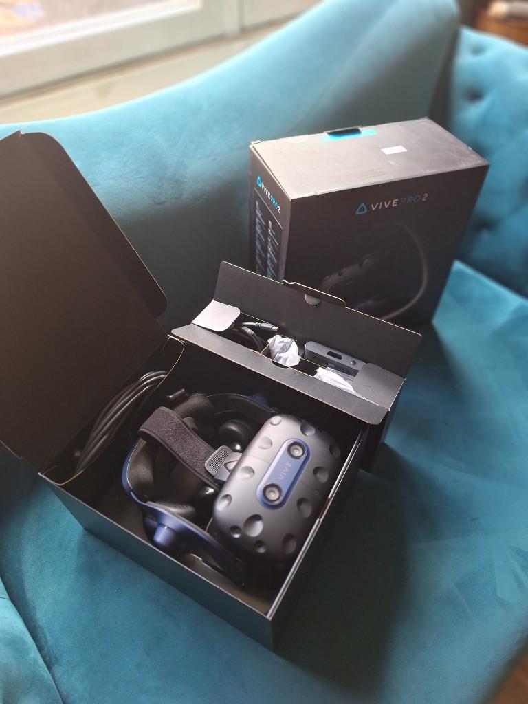 HTC Vive Pro 2 Headset, Enlèvement ou Envoi, Utilisé, Lunettes VR, PC