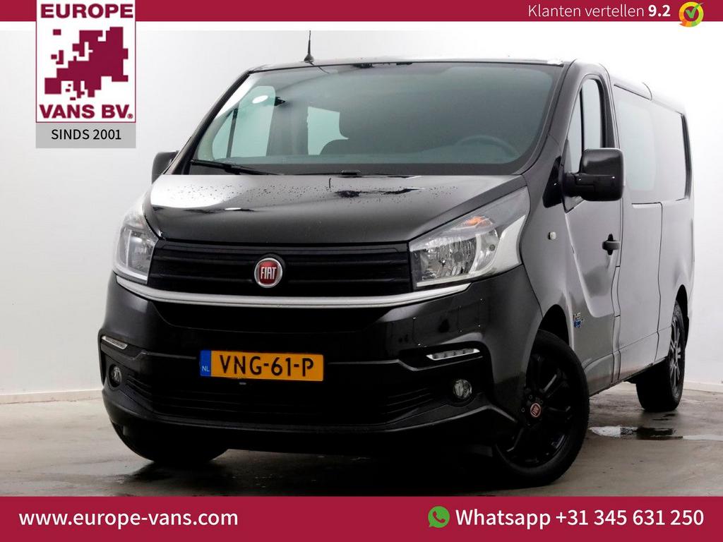 Fiat Talento 2.0 MultiJet 145pk L2H1 D.C. Business Pro Airco, Auto's, Zwart, Bedrijf, Onderhoudsboekje, Parkeersensor