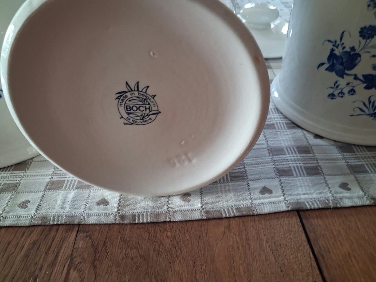 Pots de cuisine Faiencerie BOCH LA LOUVIERE, Antiquités & Art, Enlèvement