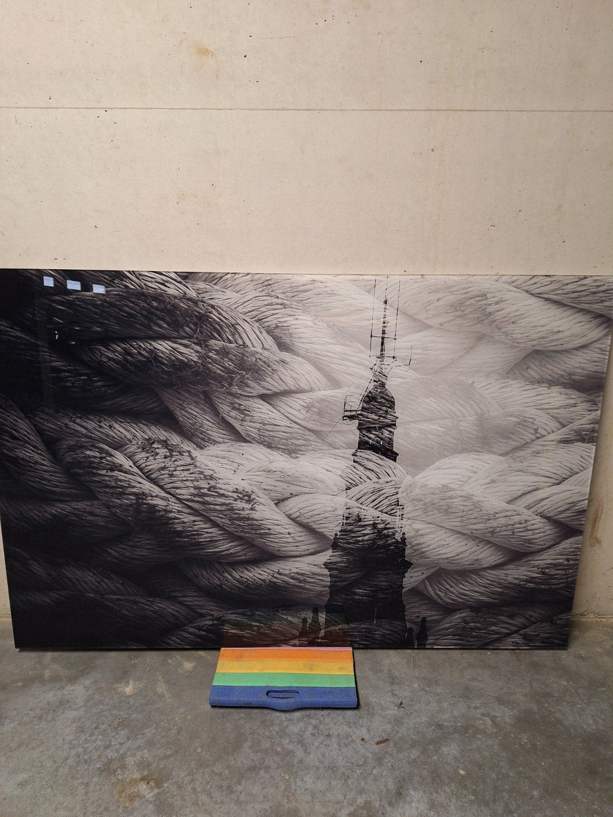 prachtig luxe plexiglas schilderij vuurtoren, Antiek en Kunst, Ophalen