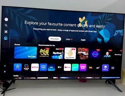 Samsung Smart 4K UHD 43 pouces à prix d'aubaine, LED, 120 Hz, Comme neuf, Enlèvement