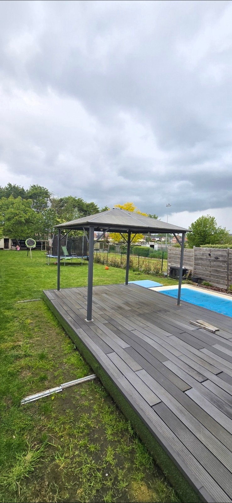 Gazebo 3x3m in Herent, Tuin en Terras, Ophalen