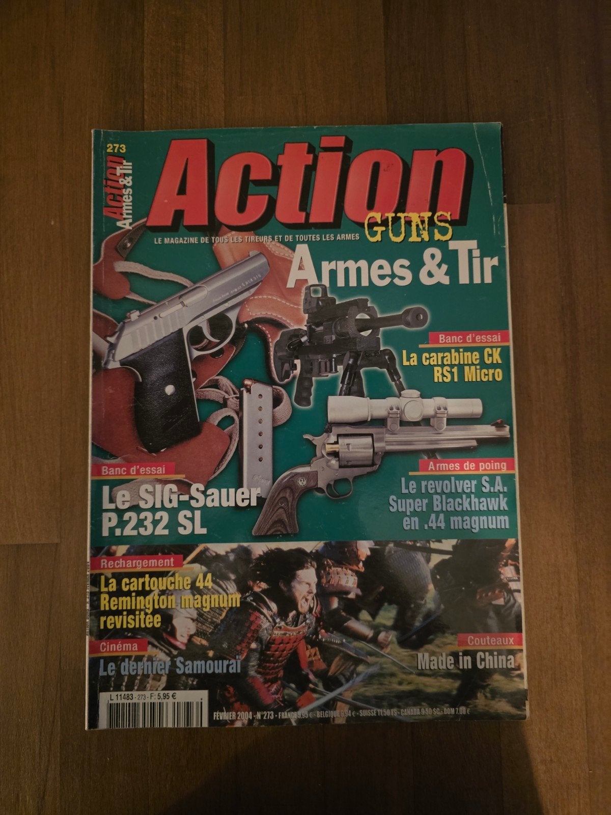 Action Guns n273 – Février 2004 – magazine de collection, Enlèvement ou Envoi