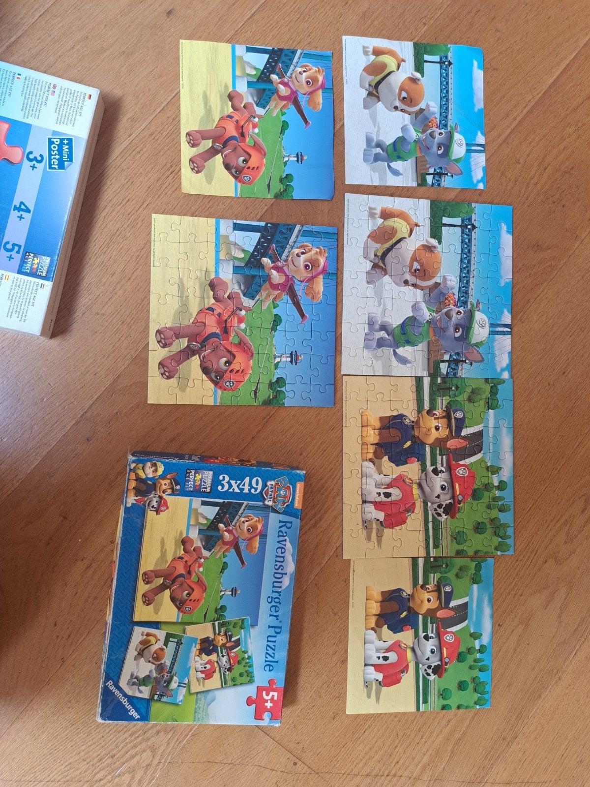 puzzel paw patrol, Ophalen, 10 tot 50 stukjes, Gebruikt, 4 tot 6 jaar