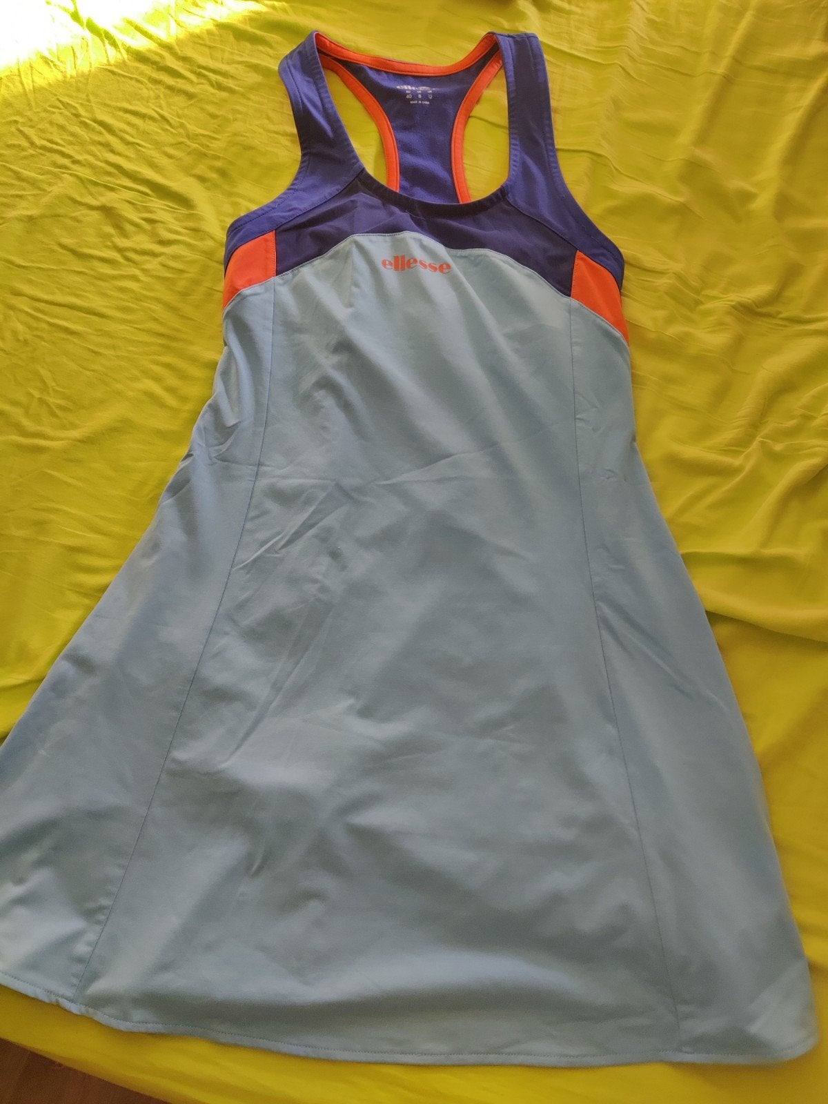 Elesse tennis kleedje lichtblauw maat 40, Blauw, Elesse, Racketsport, Gedragen