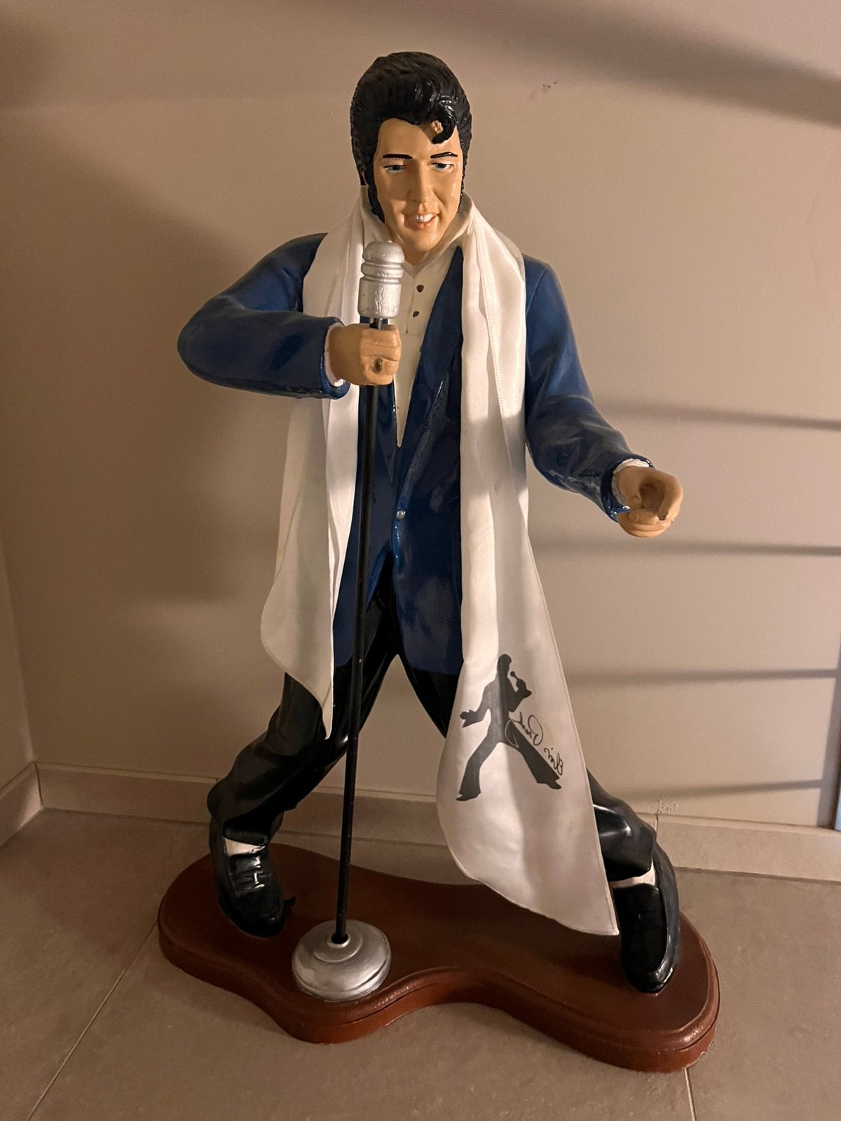 Elvis presley standbeeld, Verzamelen, Ophalen, Zo goed als nieuw