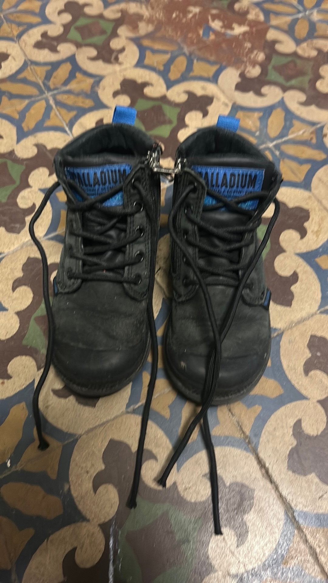 Bottines Palladium, Enlèvement ou Envoi, Utilisé, Bottes, Garçon ou Fille