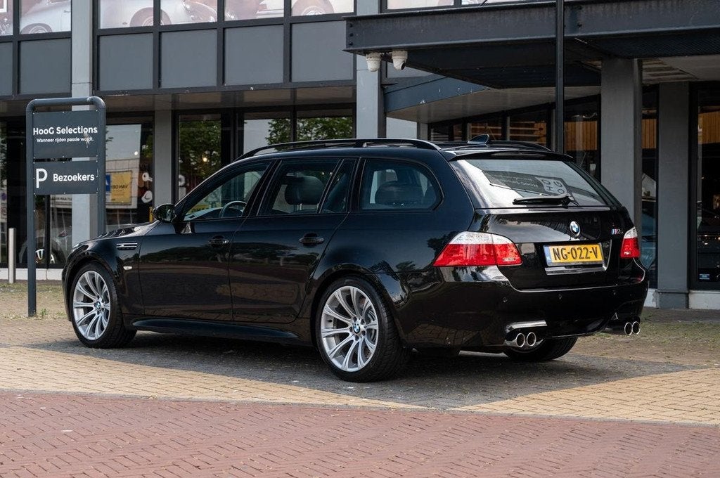 BMW M5 Touring E61 5.0 V10 (bj 2007, automaat), Auto's, Automaat, 4 deurs, Gebruikt, Zwart