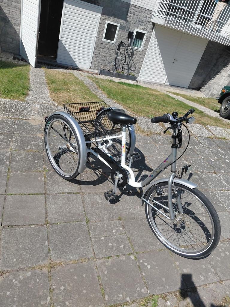 3 wieler fiets nieuwstaat ophalen in koksijde, Fietsen en Brommers, Ophalen