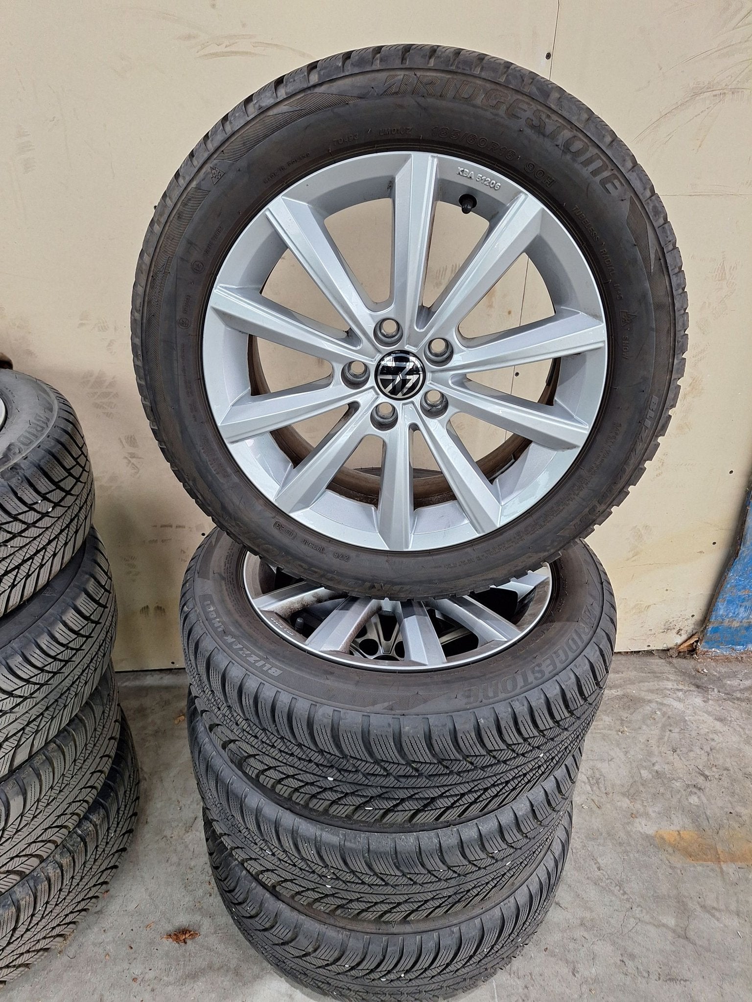 Volkswagen Polo Winterset 16 Inch, Pneus et Jantes, Pneus hiver, -, 16 pouces