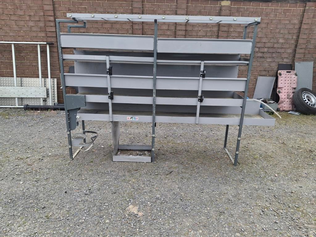 Rek bestelwagen allumium, Bedrijf, Te koop