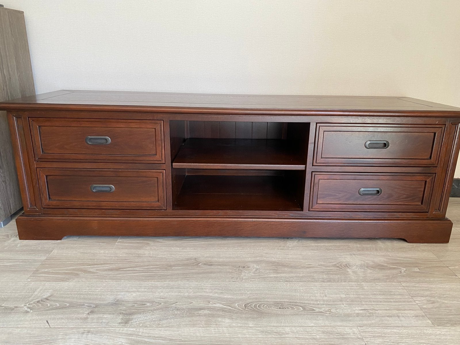 Tvmeubel eiken 160 cm, Huis en Inrichting, Ophalen, Zo goed als nieuw