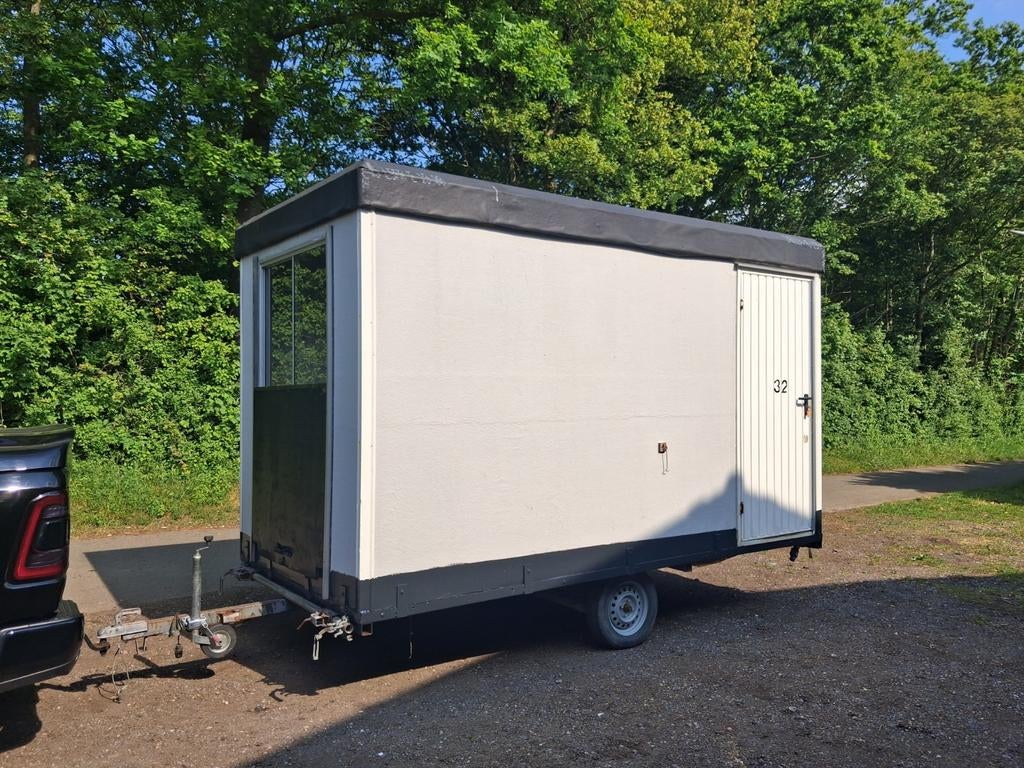 Pipowagen werfkeet werfwagen schaftkeet schaftwagen à vendre, Articles professionnels, Machines & Construction | Abris de chantier & Conteneurs