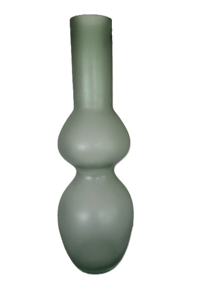 Riverdale – Vaas Élégance 55 cm groen, Huis en Inrichting, Ophalen, Nieuw, Glas, 55 cm