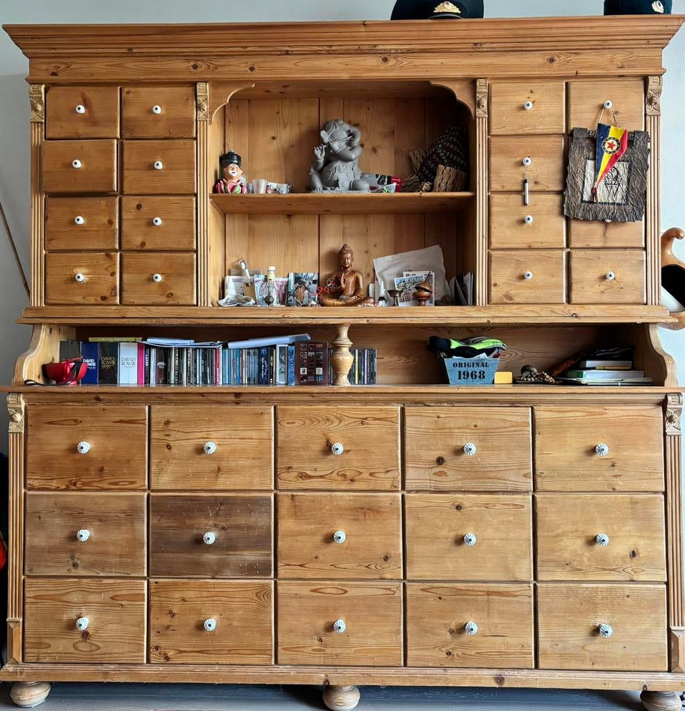 Oude apothekerskast, Ophalen