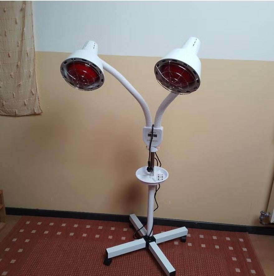 liroma infraroodlamp dubbele kop, Elektronische apparatuur, Ophalen, Zo goed als nieuw, Overige typen