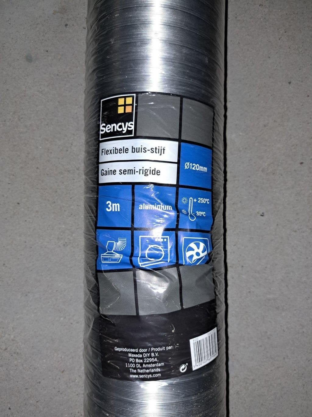 Flexibel afvoerbuis, Ophalen, 80 mm of meer, 2 tot 4 meter, Overige typen