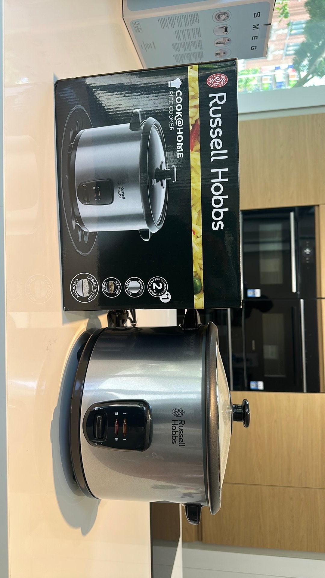 Cuiseurs de riz Russell Hobbs 2 ans de garantie, Electroménager, Cuiseurs à riz, Neuf, Enlèvement