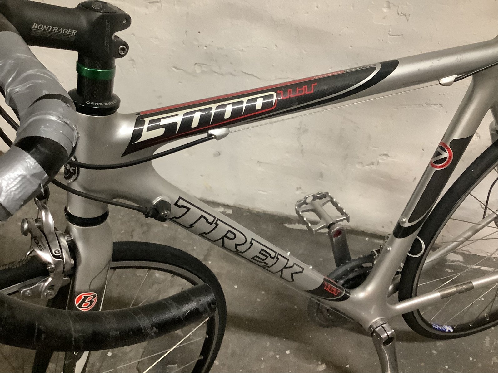 TREK TCT5000 (Full Carbon), 28 inch, Velgrem, Zo goed als nieuw, 57 tot 61 cm