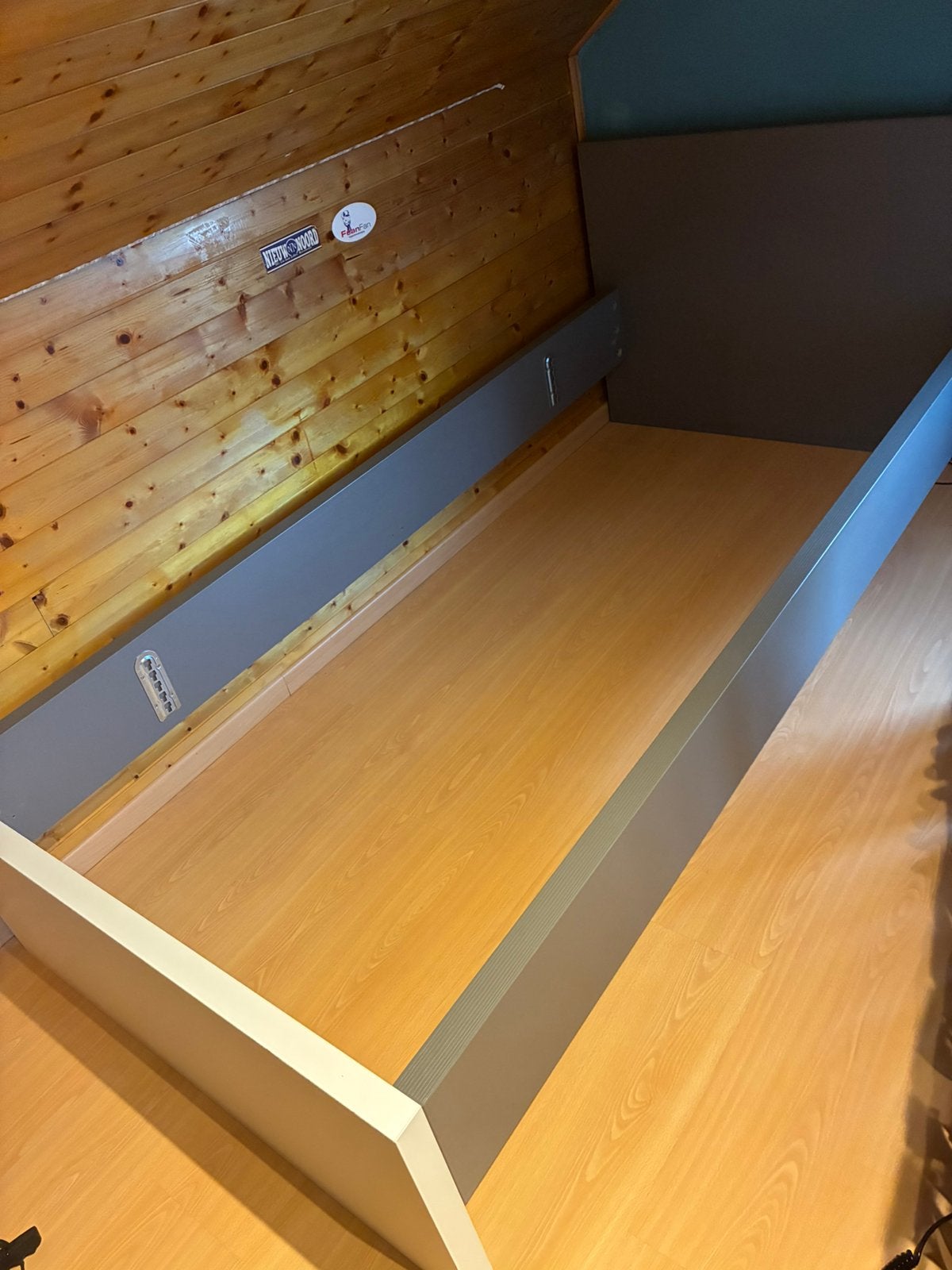 Bedframe, Huis en Inrichting, Ophalen, Gebruikt, Eenpersoons