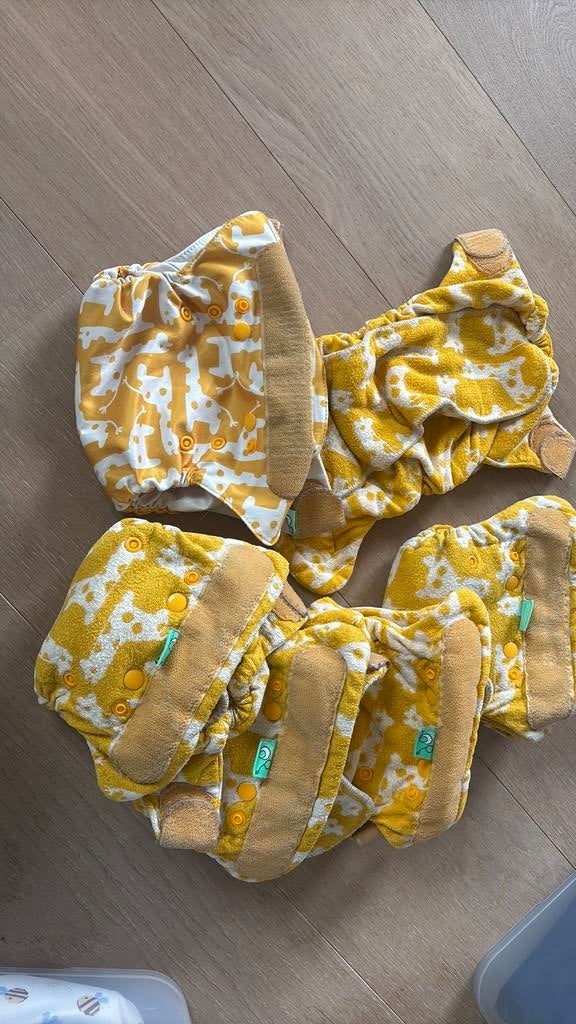 Herbruikbare luiers tweedelig systeem, Kinderen en Baby's, Ophalen, Zo goed als nieuw