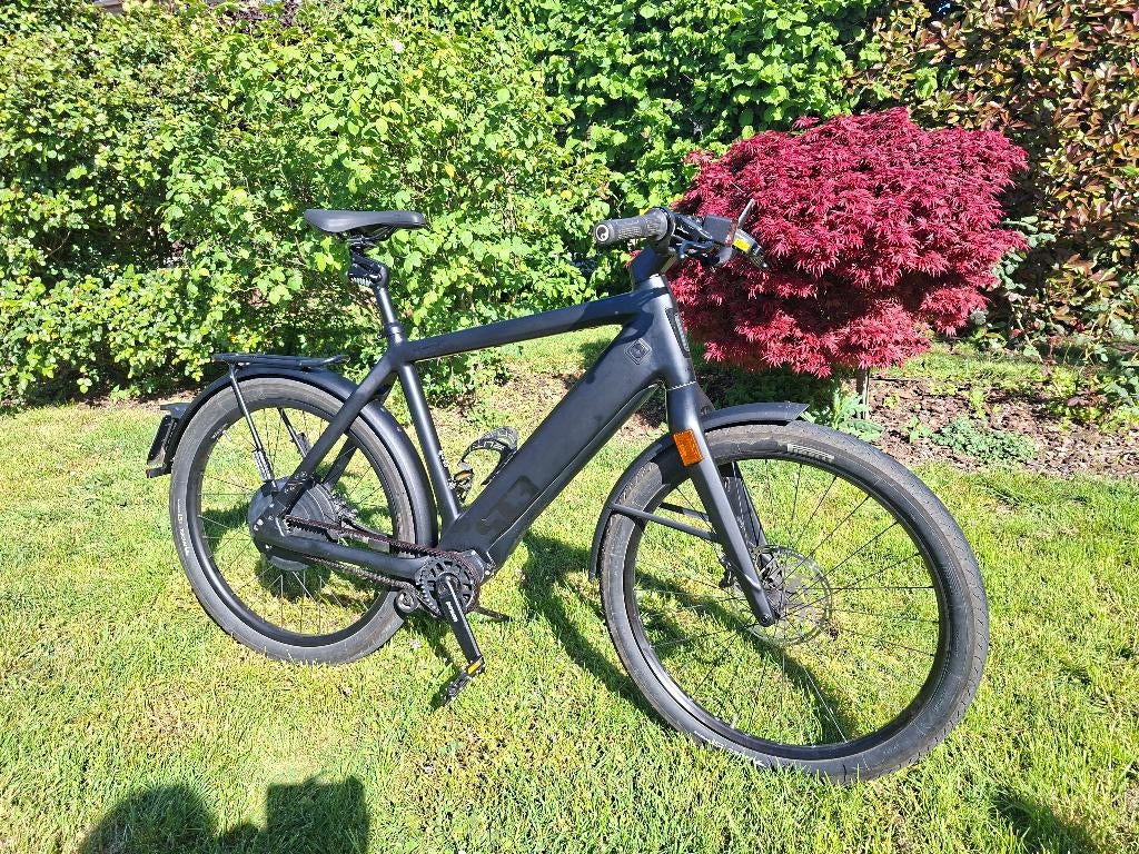 Stromer ST3 Comfort Black XL Pinion in uitstekende staat, Ophalen, Gebruikt, Stromer, 50 km per accu of meer