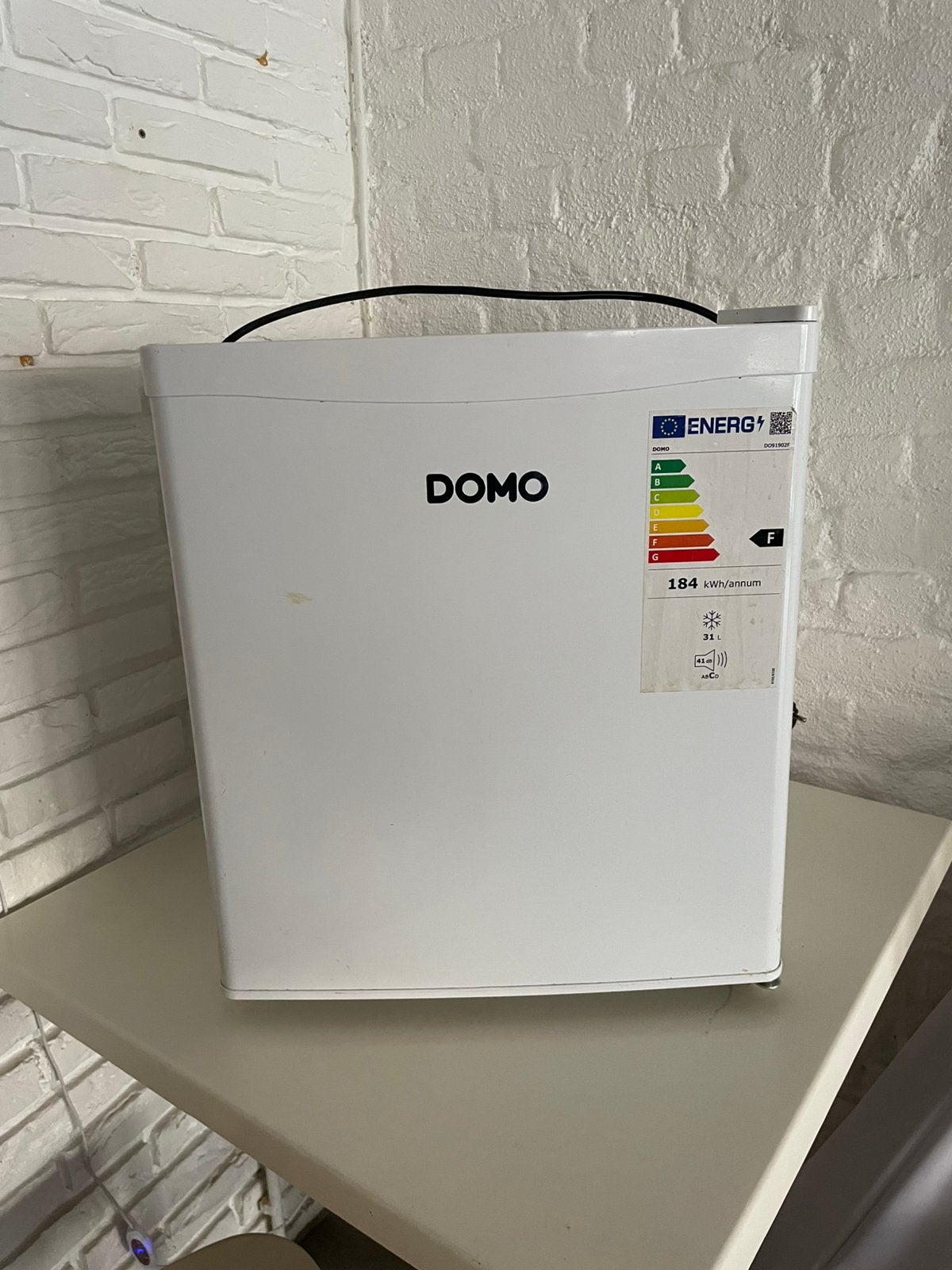 Petit congélateur DOMO – Classe énergétique F, Enlèvement, Comme neuf, À Poser, Congélateur