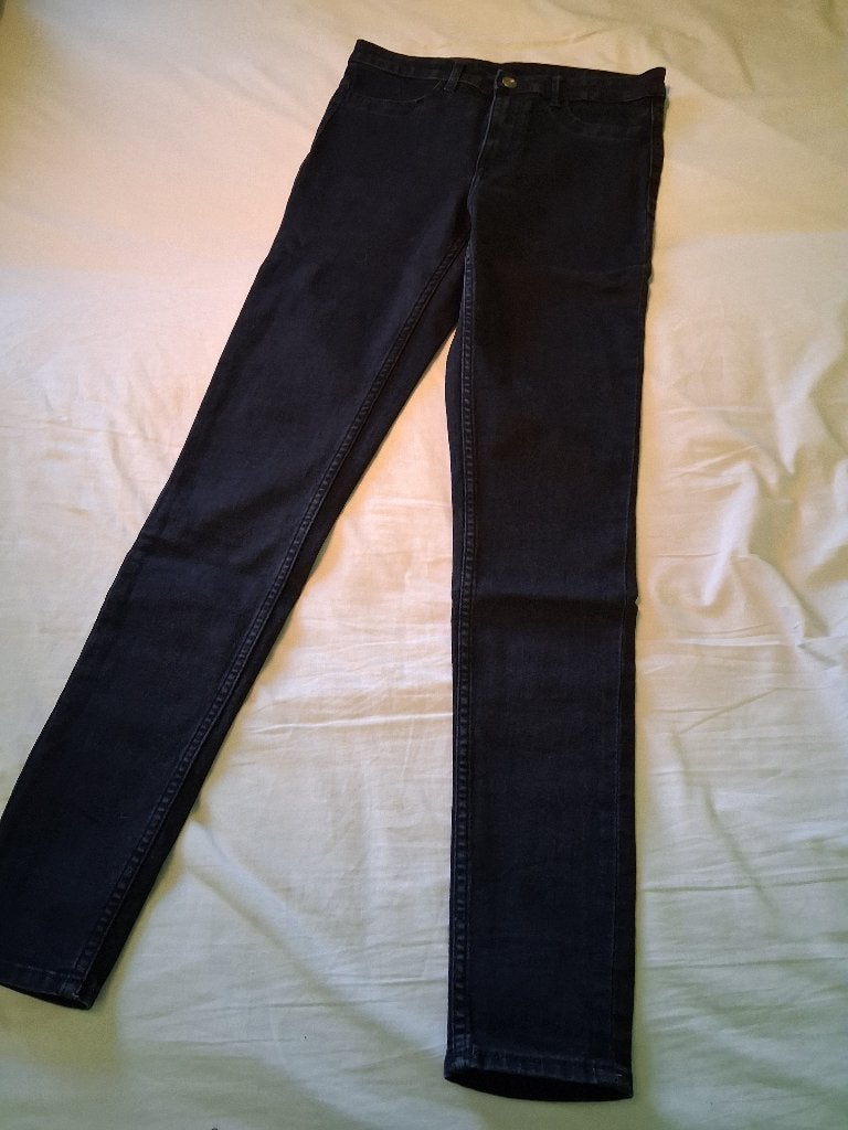 zwarte jeansbroek - maat 38, Vêtements | Femmes, Jeans, H&M, Enlèvement ou Envoi, W30 - W32 (confection 38/40), Porté
