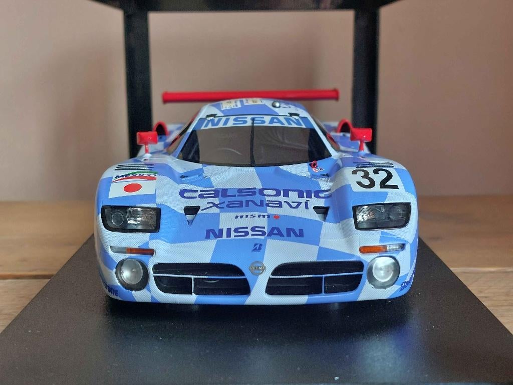 Nissan R390 GT1 Le Mans 1998 GT Spirit, Hobby & Loisirs créatifs, Voitures miniatures | 1:18, Enlèvement ou Envoi, Neuf, Voiture