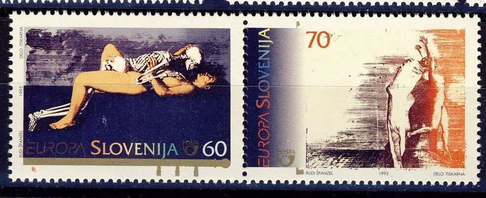 Slovenië 1995 - CEPT nr 110 - 111 **, Verzenden, Postfris
