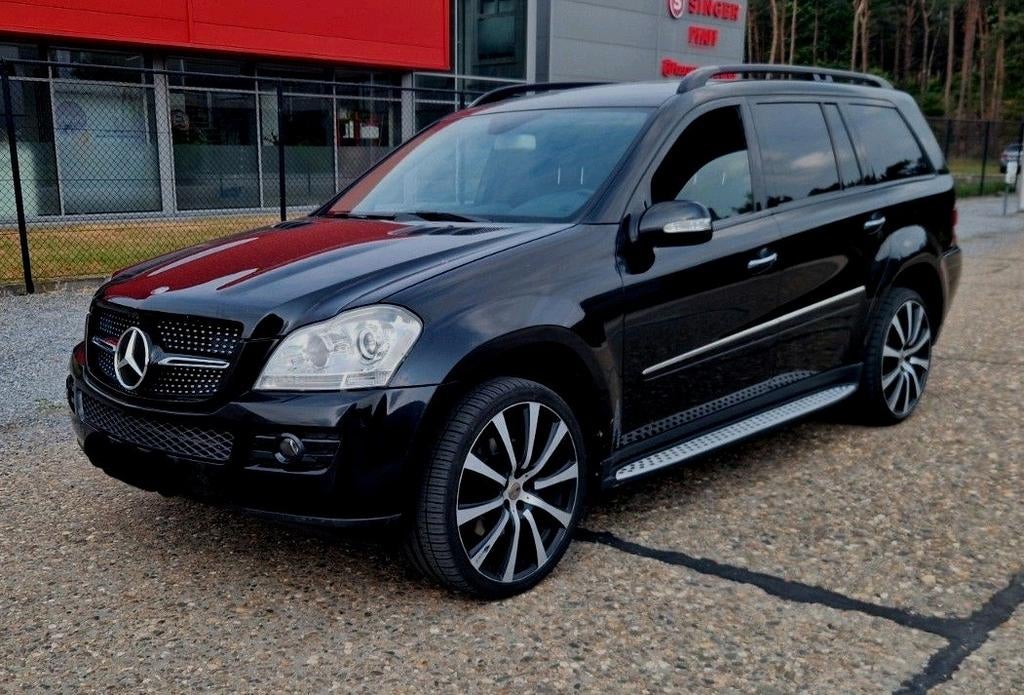 Mercedes GL 320Cdi LICHTE VRACHT AUTOMAAT, Auto's, Automaat, GL, Zwart, Parkeersensor