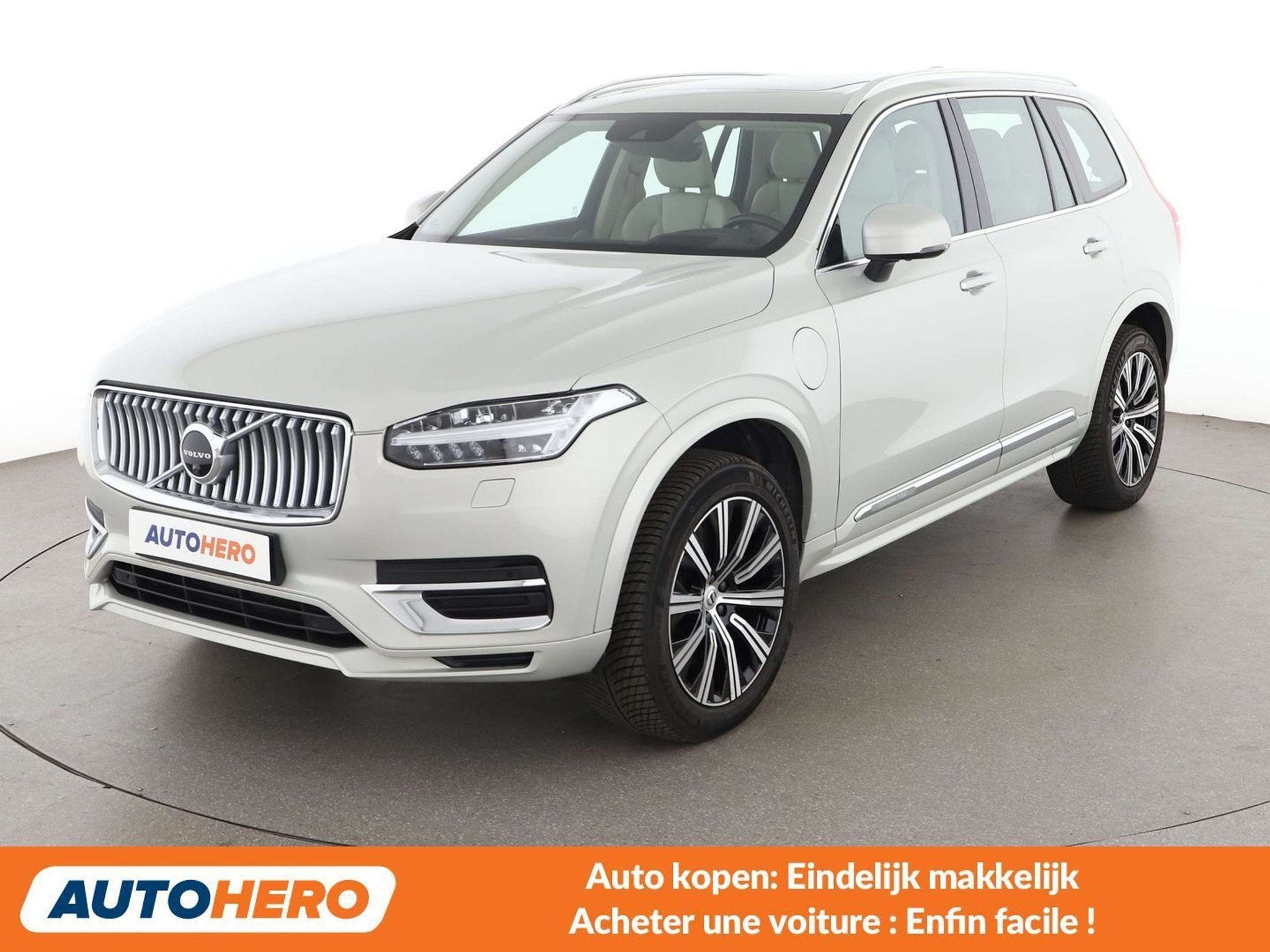 Volvo XC90 2.0 T8 Plug-in Hybrid Inscription AWD, Autos, Argent ou Gris, Achat, 7 places, 65 g/km
