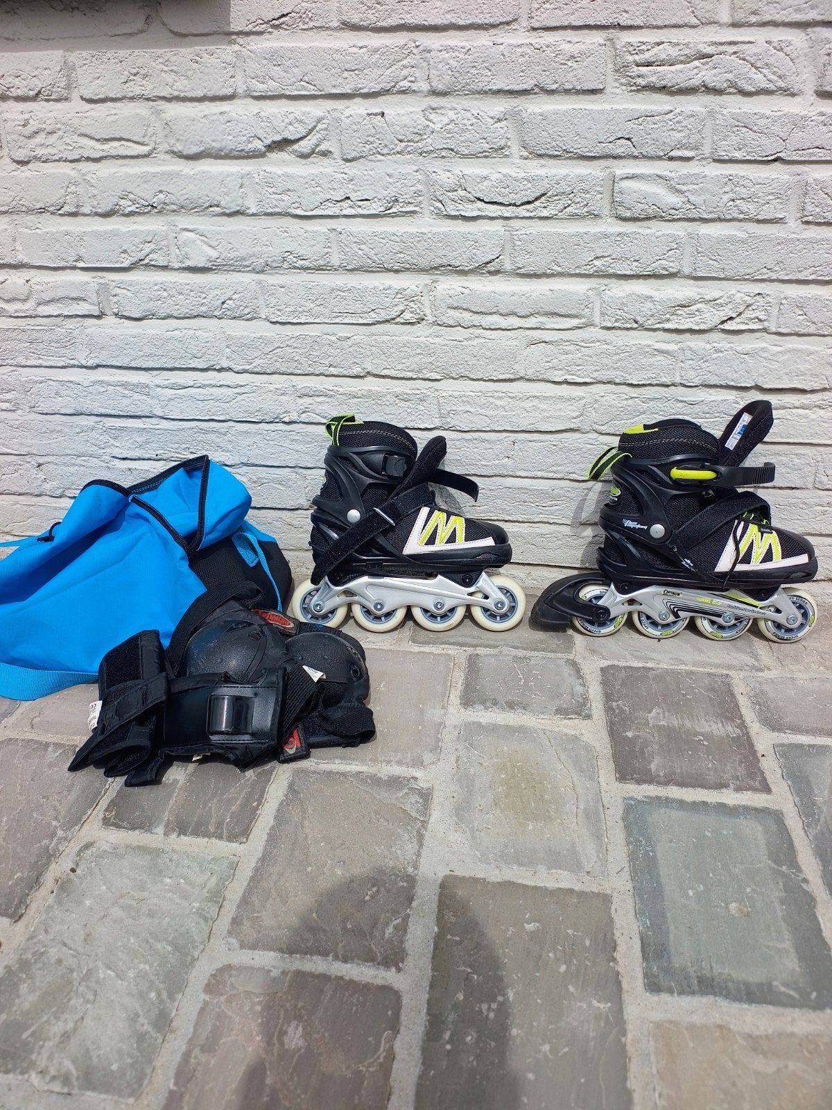 inline skates meegroei als nieuw, Sport en Fitness, Skeelers, Ophalen