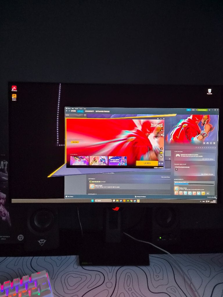 ASUS ROG Strix OLED XG27AQDMES - Moniteur de jeu QHD OLED, Autres types, Enlèvement ou Envoi, 201 Hz ou plus, Quad HD (2K)