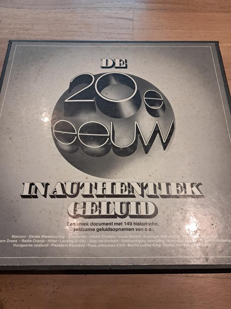 4lp box De 20ste eeuw, Ophalen of Verzenden, Gebruikt, 12 inch