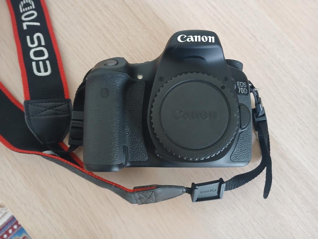 Camera Canon EOS 70D, Audio, Tv en Foto, Fotocamera's Digitaal, Ophalen, Canon