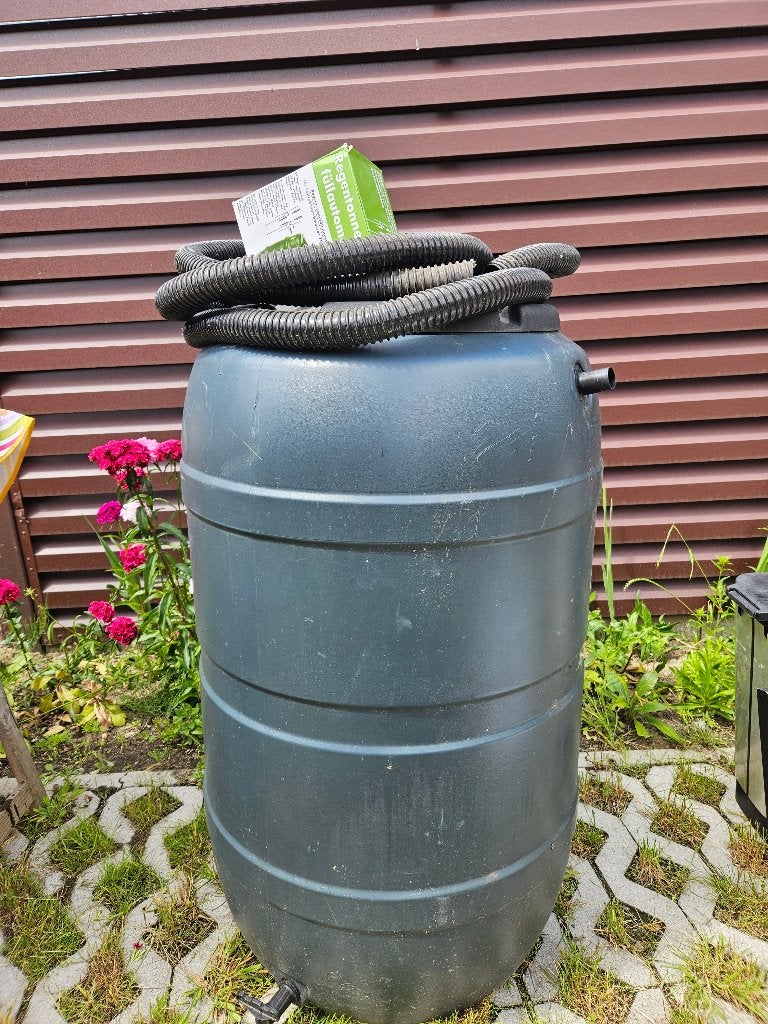 Regenton, Tuin en Terras, Regentonnen, Ophalen, Kunststof, Gebruikt, Met kraantje