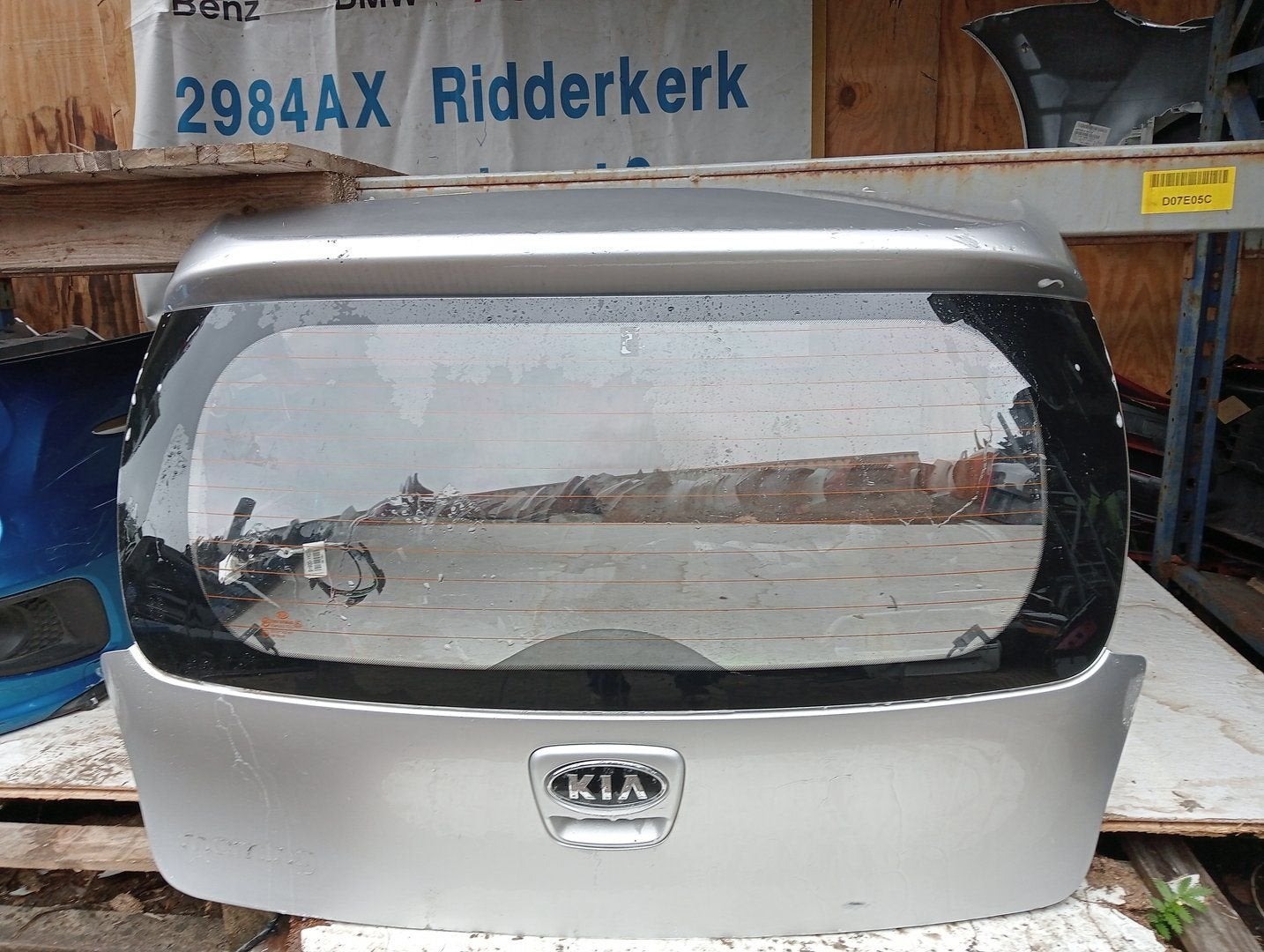 Achterklep Kia Picanto (TA) (2011 - 2017), Kia, Arrière, -, Haillon arrière