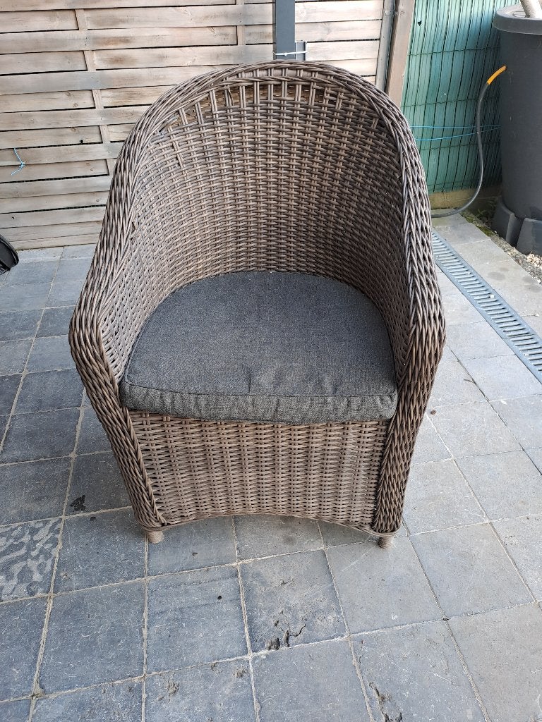 Chaise/fauteuil de jardin, Jardin & Terrasse, Chaises de jardin, Enlèvement, Comme neuf, Rotin