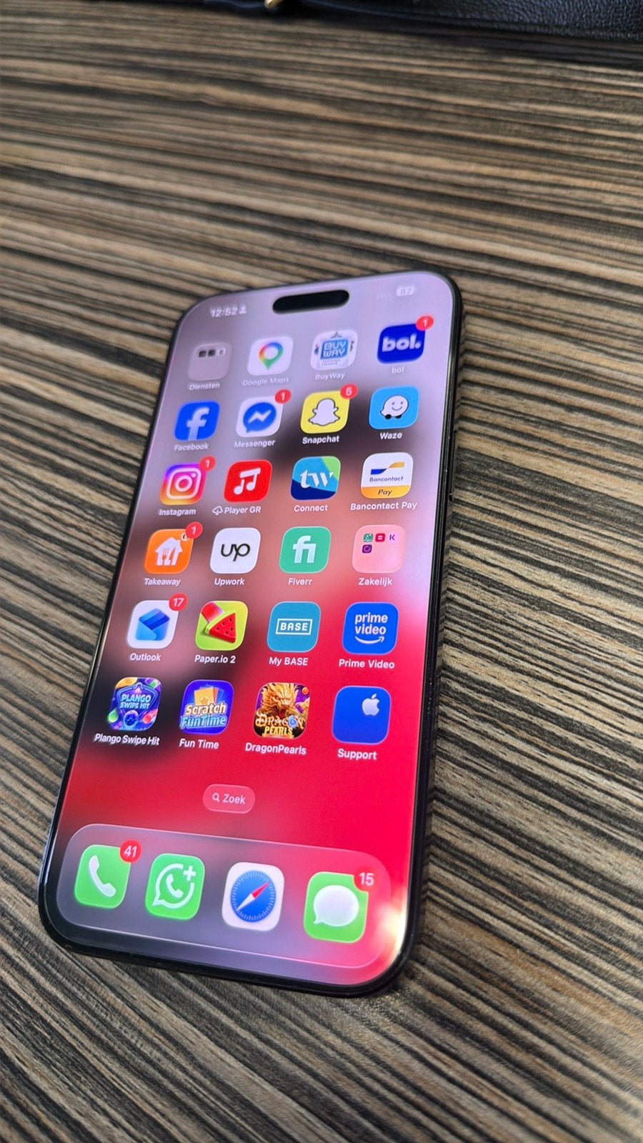 I phone 16pro max 256gb, Télécoms, Téléphonie mobile | Apple iPhone, 256 GB, Gris, IPhone 16 Pro Max, Comme neuf