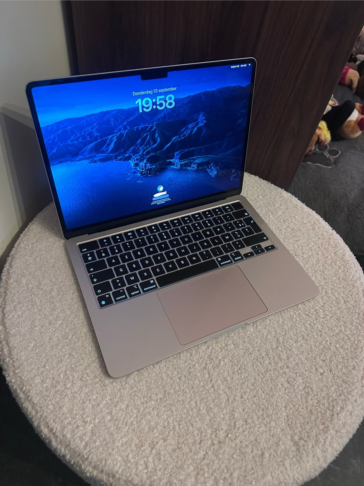 Apple MacBook Air 13" M3 (2024) – 512GB SSD / 8GB RAM, Informatique & Logiciels, 8 GB, 512 GB, Comme neuf, Azerty