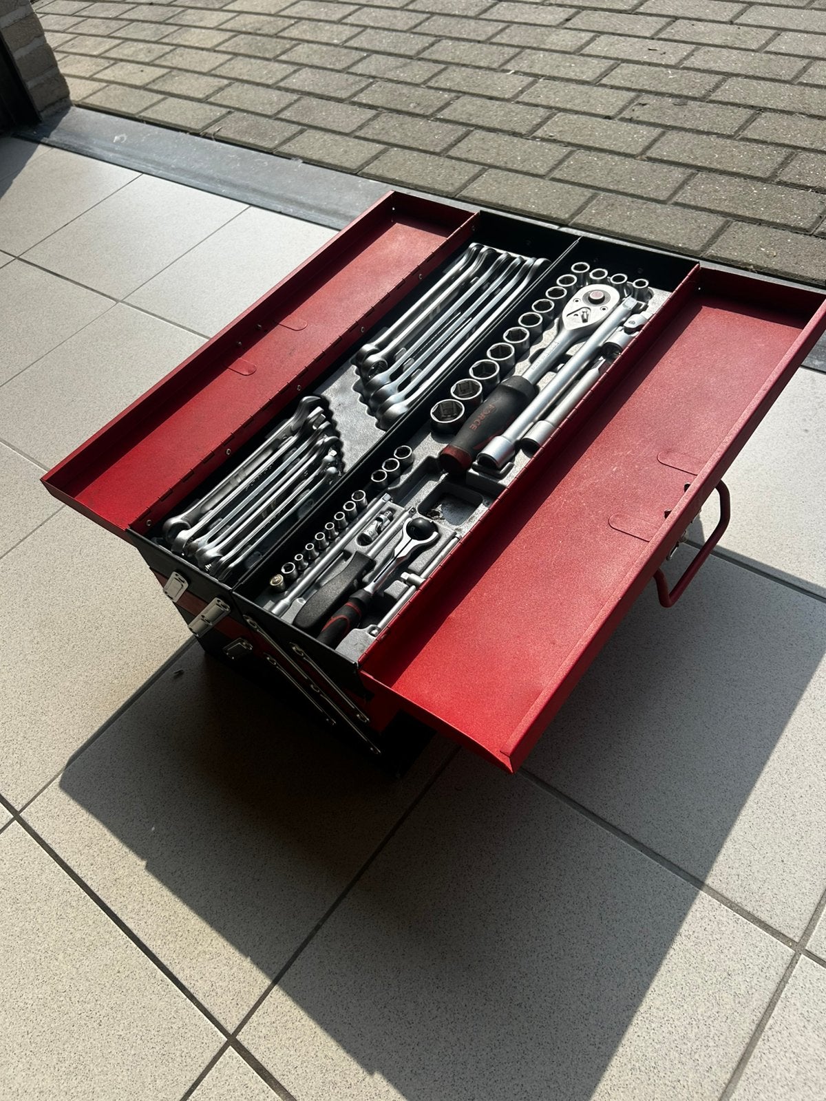 Gereedschaps kist, Doe-het-zelf en Bouw, Gereedschap | Handgereedschap, Ophalen, Gebruikt
