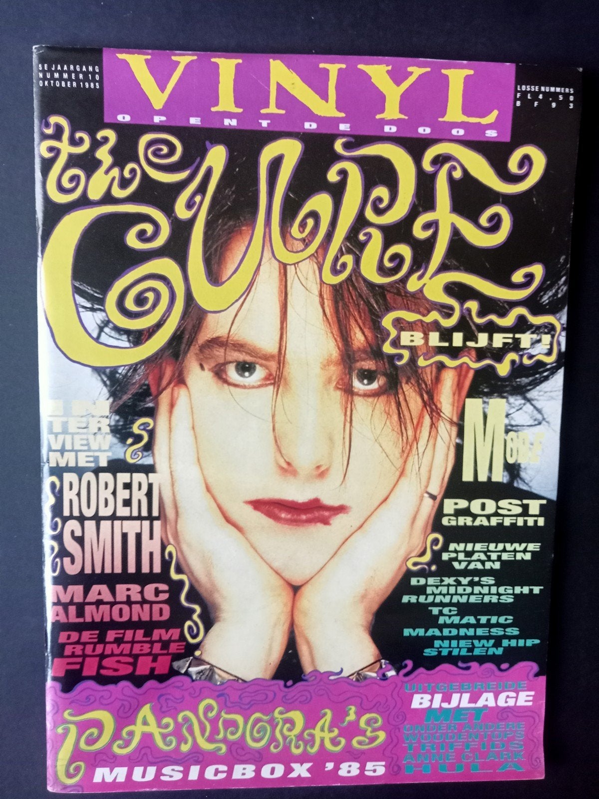 The Cure, magazine Dutch 1985, Enlèvement ou Envoi