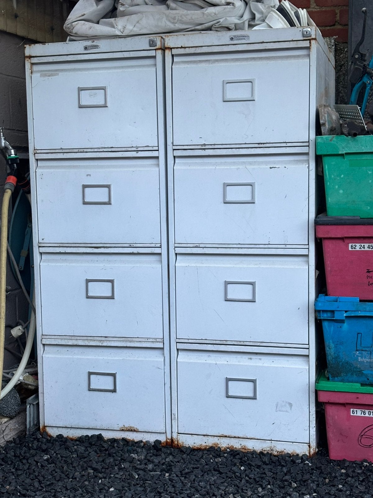 Armoire en fer a tiroir 3 de disponible, Maison & Meubles, Armoires | Casiers, Enlèvement, Comme neuf