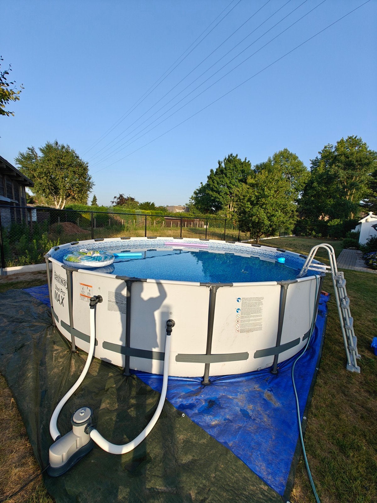 Bestway Steel Pro MAX zwembad - Pool Set, Ophalen, 80 tot 120 cm, Rond, 300 cm of meer