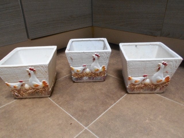 Pots de fleurs/5 pour 5€, Enlèvement, Comme neuf, Autres formes