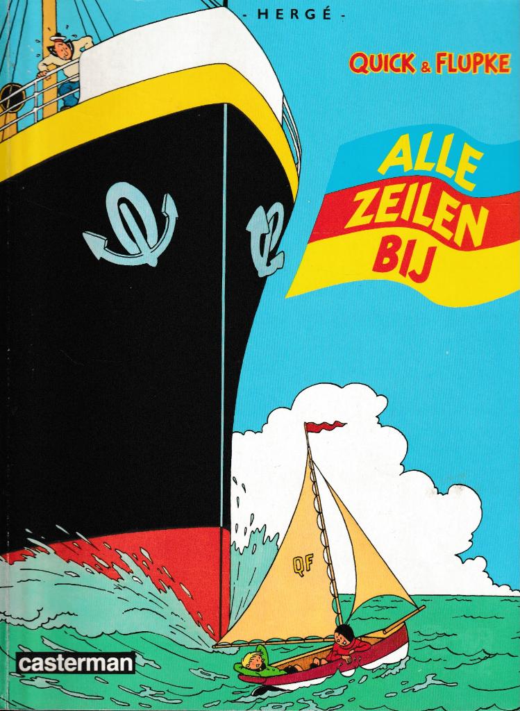 Strip Quick & Flupke nr. 4 - Alle zeilen bij., Verzenden