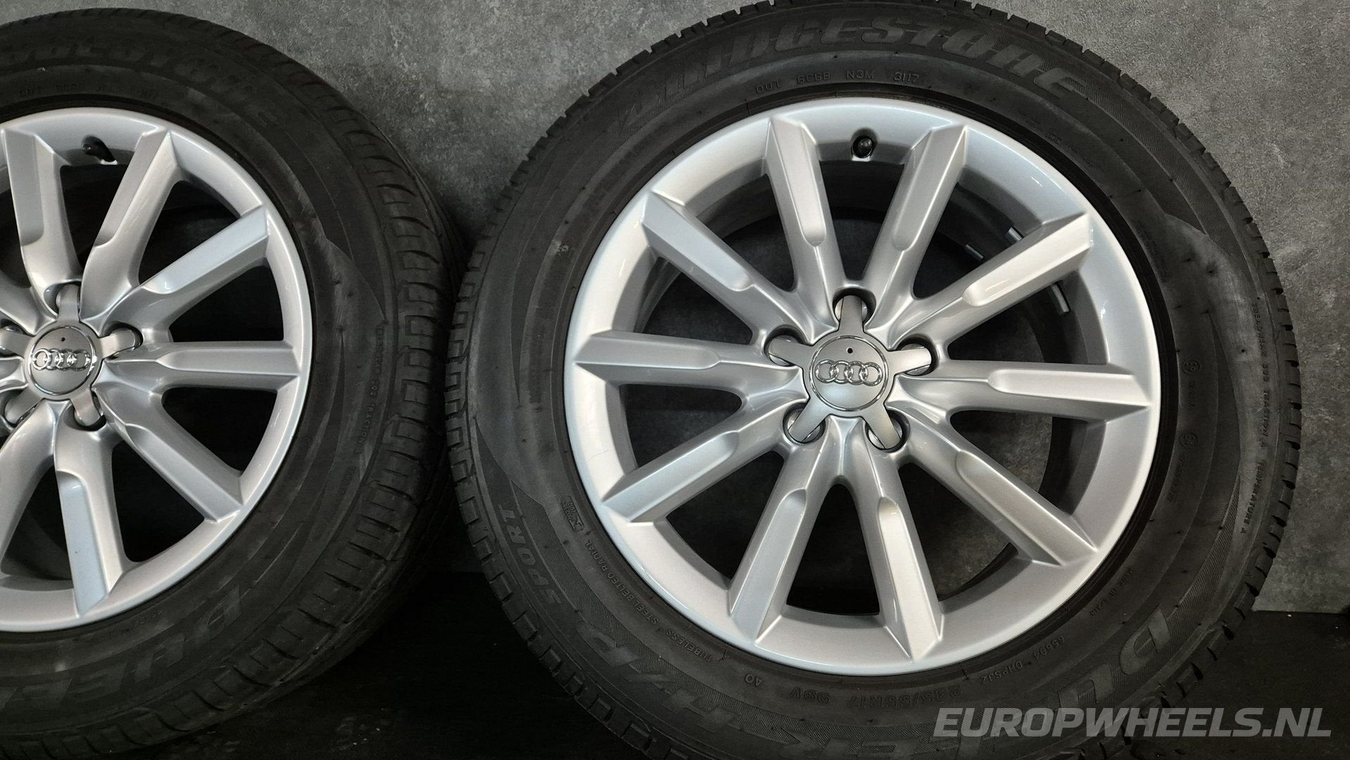 17 inch Audi Q3 velgen S Line Continental zomerbanden, Auto-onderdelen, Gebruikt, -, -, Banden en Velgen