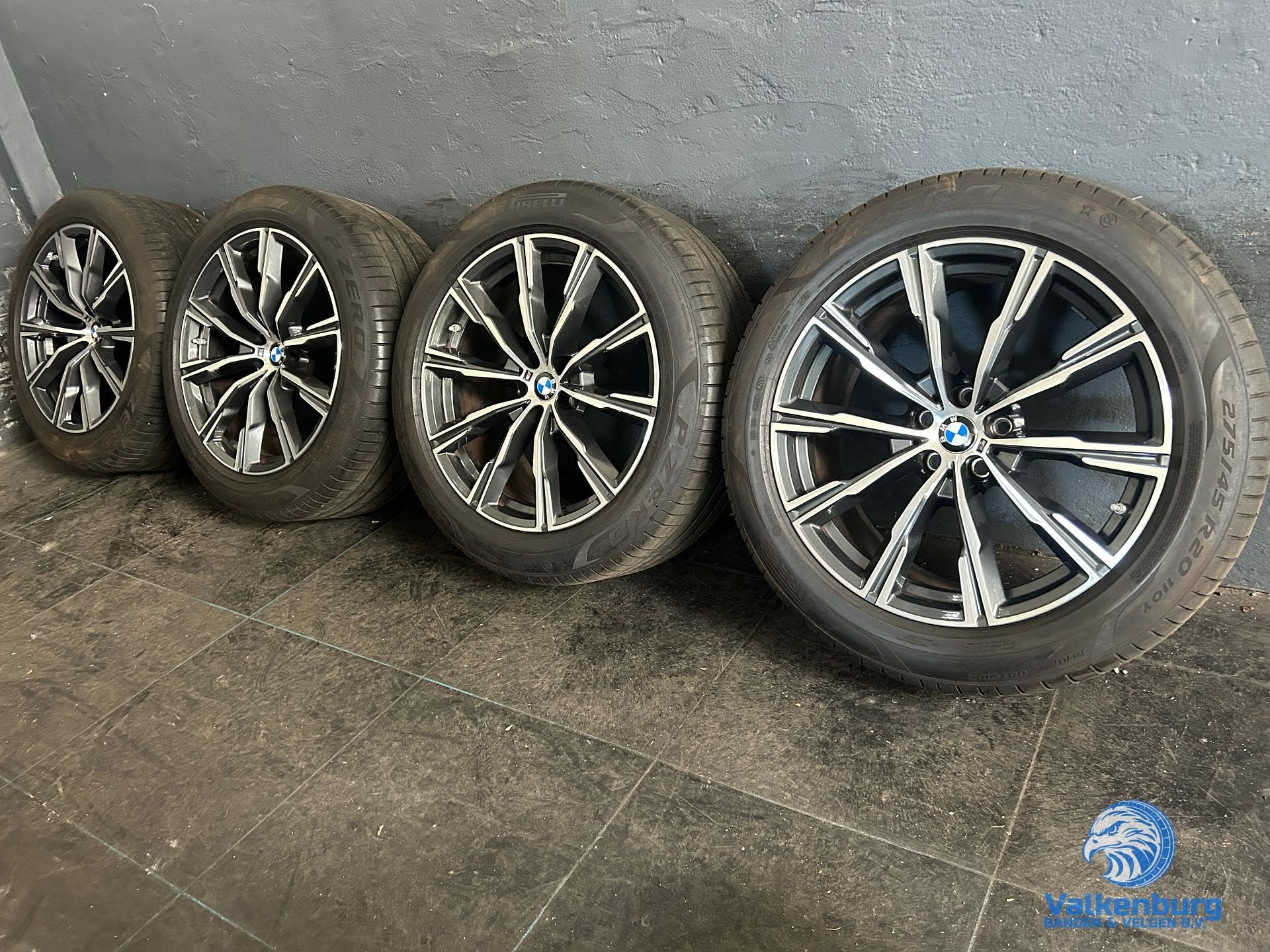 7mm! Originele BMW X5 X6 G05 G06 Style 740M 20 inch antracie, Auto-onderdelen, Banden en Velgen, Gebruikt, -, 275 mm, -